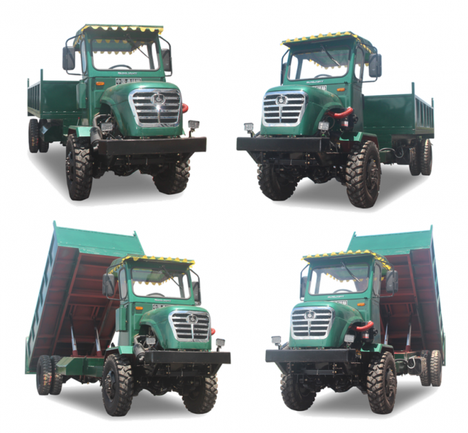 Ελαφριά εύκολη συντήρηση βάρους φόρτωσης φορτηγών εκφορτωτών περιοχών καθήκοντος μίνι 1000kg 3
